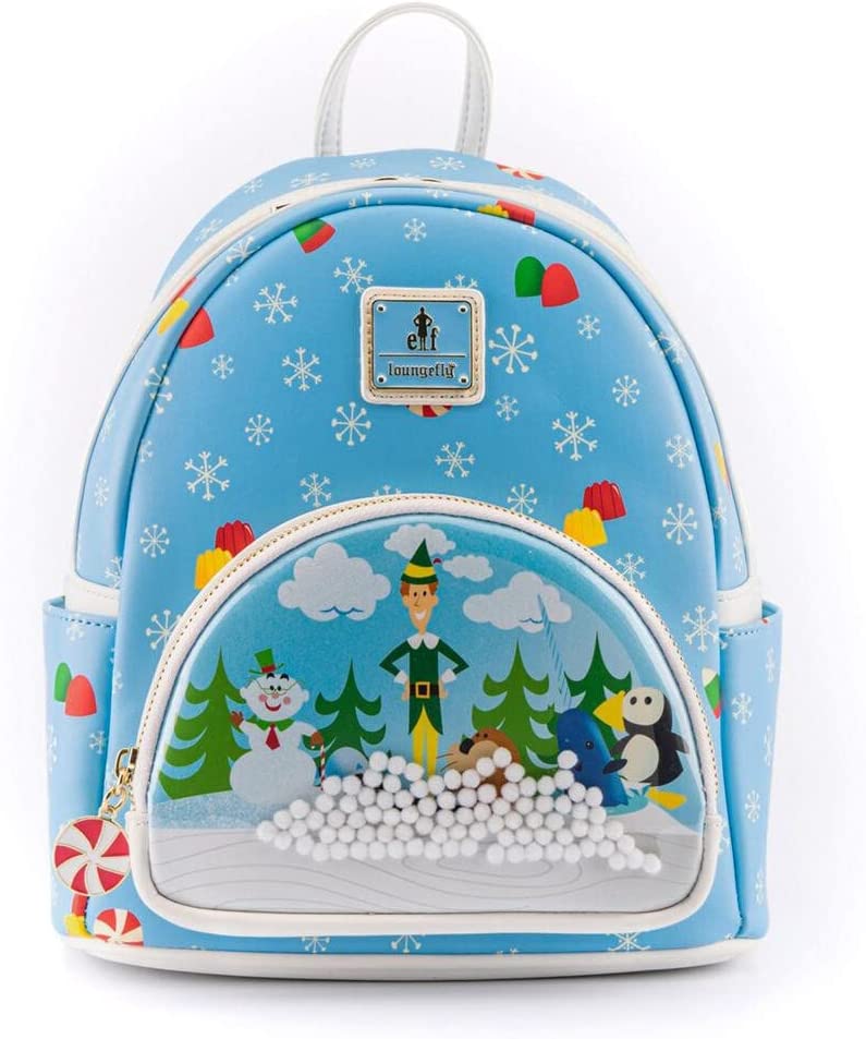 LOUNGEFLY Elf Buddy Cosplay Adult Womens Double Strap Shoulder Bag Purse