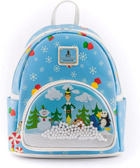 LOUNGEFLY Elf Buddy Cosplay Adult Womens Double Strap Shoulder Bag Purse