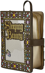 LOUNGEFLY Disney Sleeping Beauty Collector Pin Women's Double Strap Shoulder Bag Purse