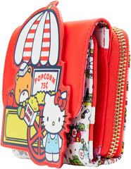 LOUNGEFLY Sanrio Hello Kitty and Friends Carnival Flap Wallet