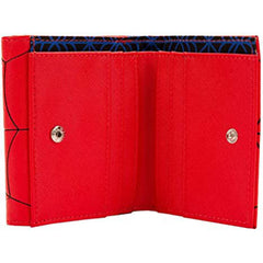 LOUNGEFLY Marvel Spider Man Color Block Wallet