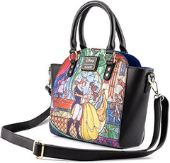 Loungefly Disney Princess Castle Series Belle Crossbody Bag
