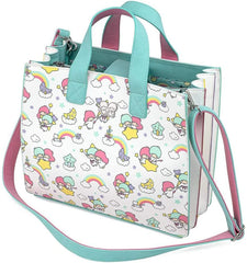 Loungefly Sanrio Little Twin Stars Rainbow Crossbody Bag