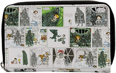 LOUNGEFLY Star Wars Vader I Am Your Father’s Day Zip Around Wallet Star Wars One Size