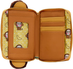 LOUNGEFLY Sanrio Monkichi Cosplay Zip Around Wallet
