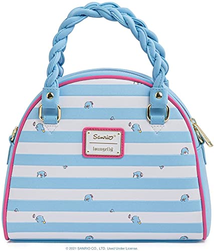 LOUNGEFLY Sanrio Tuxedo Sam Striped Crossbody Bag