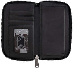 LOUNGEFLY Disney Villains Debossed All Over Print Zip Around Wallet