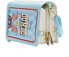 LOUNGEFLY Disney Dumbo Book Series Convertible Crossbody Dumbo One Size