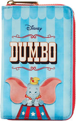 LOUNGEFLY Disney Dumbo Book Series Convertible Zip Around Wallet Dumbo One Size