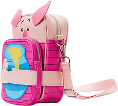 LOUNGEFLY Disney Winnie the Pooh Piglet “Crossbuddy” Bag