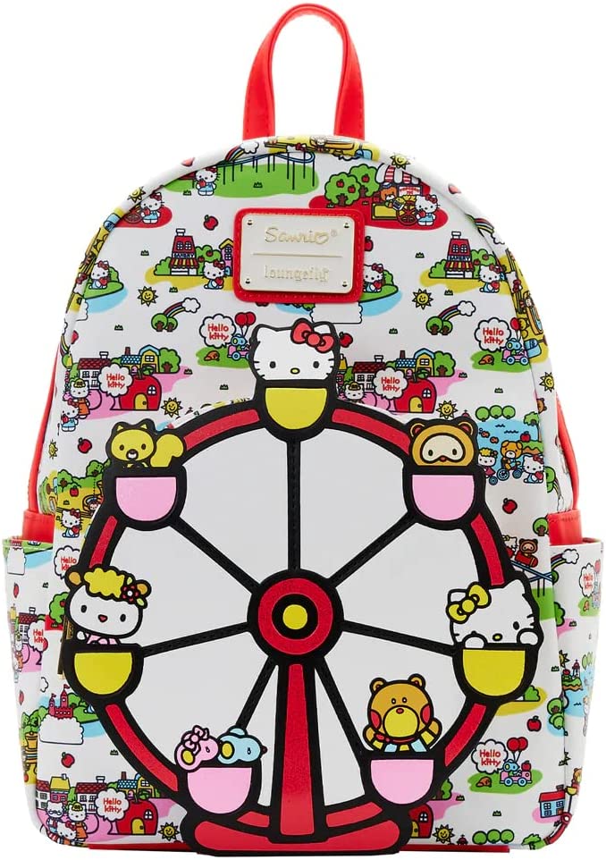 LOUNGEFLY Hello Kitty and Friends Carnival Double Strap Shoulder Bag