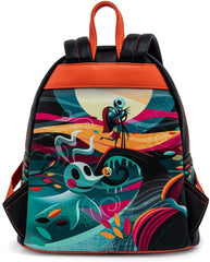 LOUNGEFLY Disney Nightmare Before Christmas Simply Meant To Be Womens Double Strap Shoulder Bag Purse