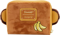 LOUNGEFLY Sanrio Monkichi Cosplay Zip Around Wallet