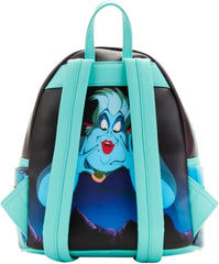 LOUNGEFLY Disney The Little Mermaid Princess Scenes Series Womens Double Strap Shoulder Bag Purse