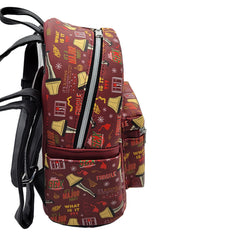 LOUNGEFLY x A Christmas Story Lampshade AOP Mini Backpack