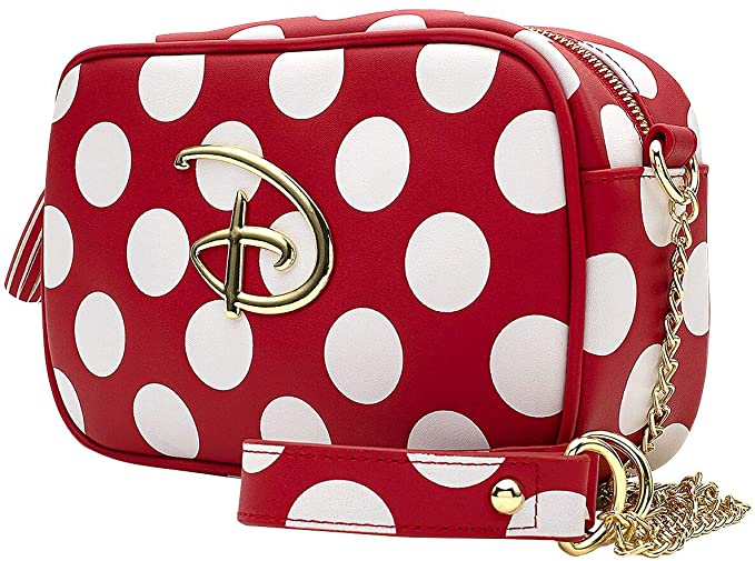 Loungefly Disney Mickey and Minnie Mouse Inspired Crossbody Bag
