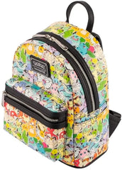 LOUNGEFLY Pokemon Ombre Womens Double Strap Shoulder Bag Purse