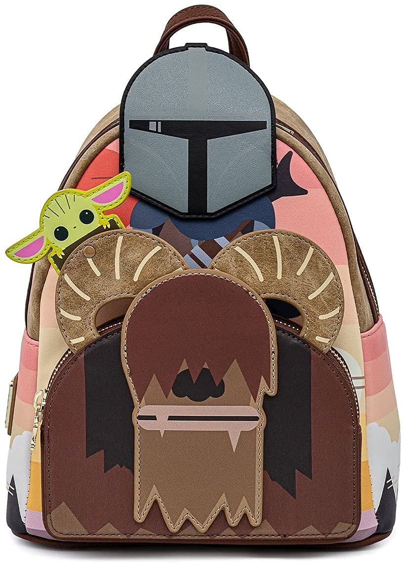 Loungefly Star Wars Mandalorian Ride Mini Backpack