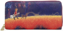 Loungefly Disney Coco Marigold Bridge Zip Around Wallet