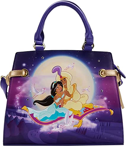 LOUNGEFLY Disney Aladdin 30th Anniversary Crossbody