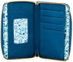LOUNGEFLY Disney Robin Hood Sherwood All Over Print Faux Leather Wallet