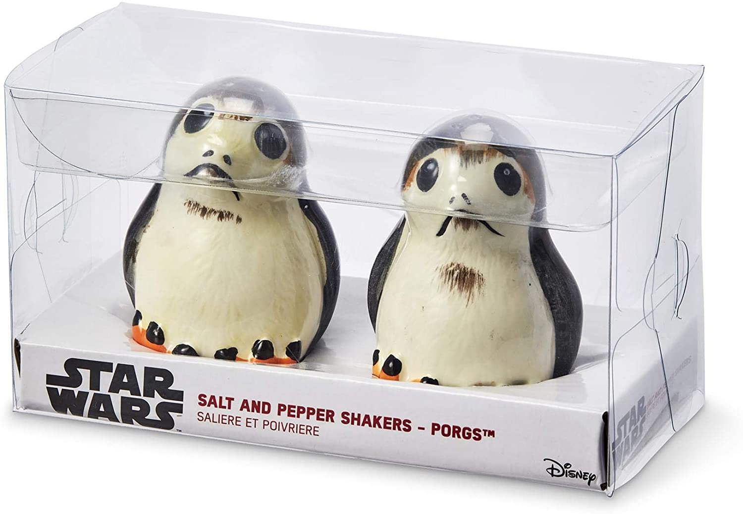 Se7en20 Star Wars Ceramic Porg Salt and Pepper Shakers