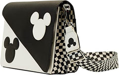 Loungefly Disney Mickey Y2K Black and White Crossbody Bag