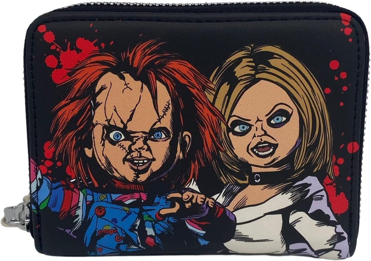 LOUNGEFLY Bride of Chucky Zip Around Wallet