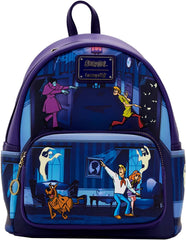 LOUNGEFLY Scooby Doo Monster Chase Womens Double Strap Shoulder Bag Purse
