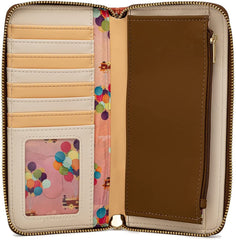 Loungefly Up Working Buddies Zip Around Wallet
