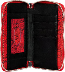 LOUNGEFLY Marvel Avengers Tattoo Zip Around Wallet Marvel - Avengers One Size