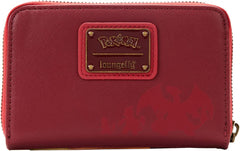 LOUNGEFLY Pokemon Charmander Evolutions Zip Around Wallet