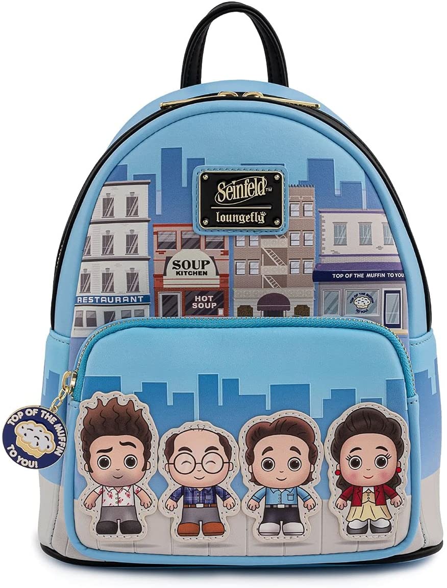 Funko LOUNGEFLY CORE Seinfeld CAST Art Mini Faux Backpack
