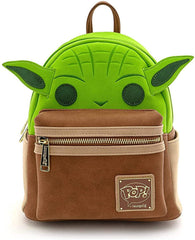 LOUNGEFLY Star Wars Pop Yoda Cosplay Womens Double Strap Shoulder Bag Purse