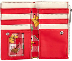 Loungefly Pokemon Pikachu Picnic Basket Vegan Leather Wallet