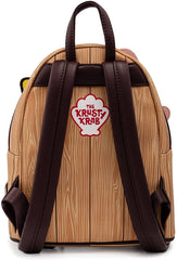 LOUNGEFLY Spongebob Squarepants Krabby Patty Group Womens Double Strap Shoulder Bag Purse