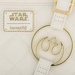 LOUNGEFLY Star Wars Women's Rebel Hardware Saddle Crossbody Bag