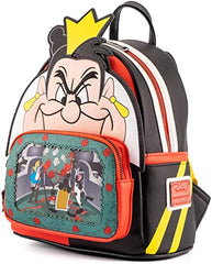 LOUNGEFLY Disney Villains Queen of Hearts Mini Backpack