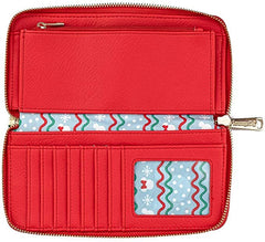 LOUNGEFLY Mickey Mouse Christmas Cookies Wallet