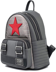 LOUNGEFLY Marvel Winter Soldier Mini Backpack Standard