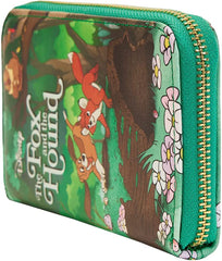 LOUNGEFLY Disney Fox and the Hound Classic Books Wallet