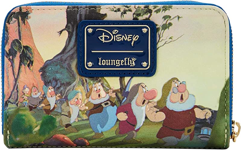 LOUNGEFLY Disney Snow White Scenes Ziparound Wallet