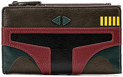 Loungefly Licensed Disney Star Wars Boba Fett Cosplay Flap Wallet