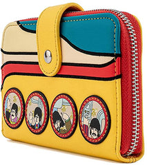 Loungefly Birsppy Beatles Yellow Submarine Zip Around Wallet