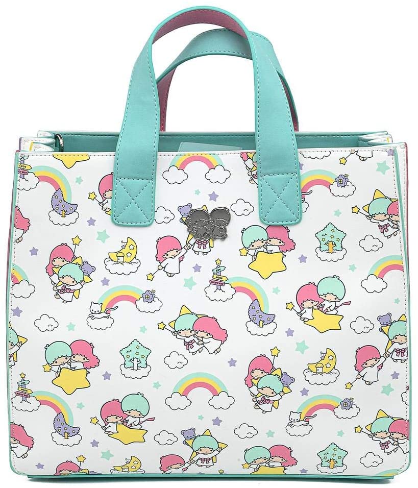 Loungefly Sanrio Little Twin Stars Rainbow Crossbody Bag