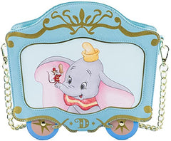 LOUNGEFLY Disney Dumbo 80th Anniversary Train Car Crossbody Bag