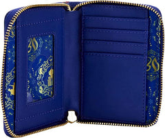 LOUNGEFLY Disney Aladdin 30th Anniversary Zip round Wallet