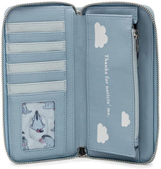LOUNGEFLY Disney Winnie the Pooh Eeyore Zip Around Wallet