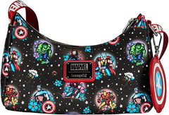 Loungefly Marvel Avengers Tattoo Shoulder Bag