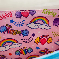 LOUNGEFLY Lisa Frank Angel Kitty Crossbody